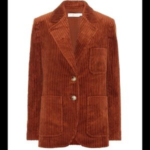 Tory Burch Wide Wale Corduroy Blazer